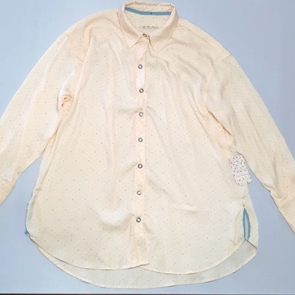 We the Free People All Smiles Clip Button Shirt - Picture 3 of 15